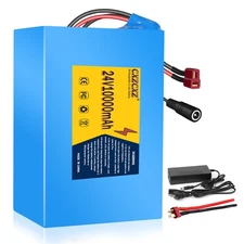 24V 10Ah Ebike Battery Lithium ion Battery for 100W-500W Electric Bicycle