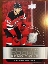 19-20 UD Trilogy Hockey Rookie Renditions RR-32 Nathan Bastian