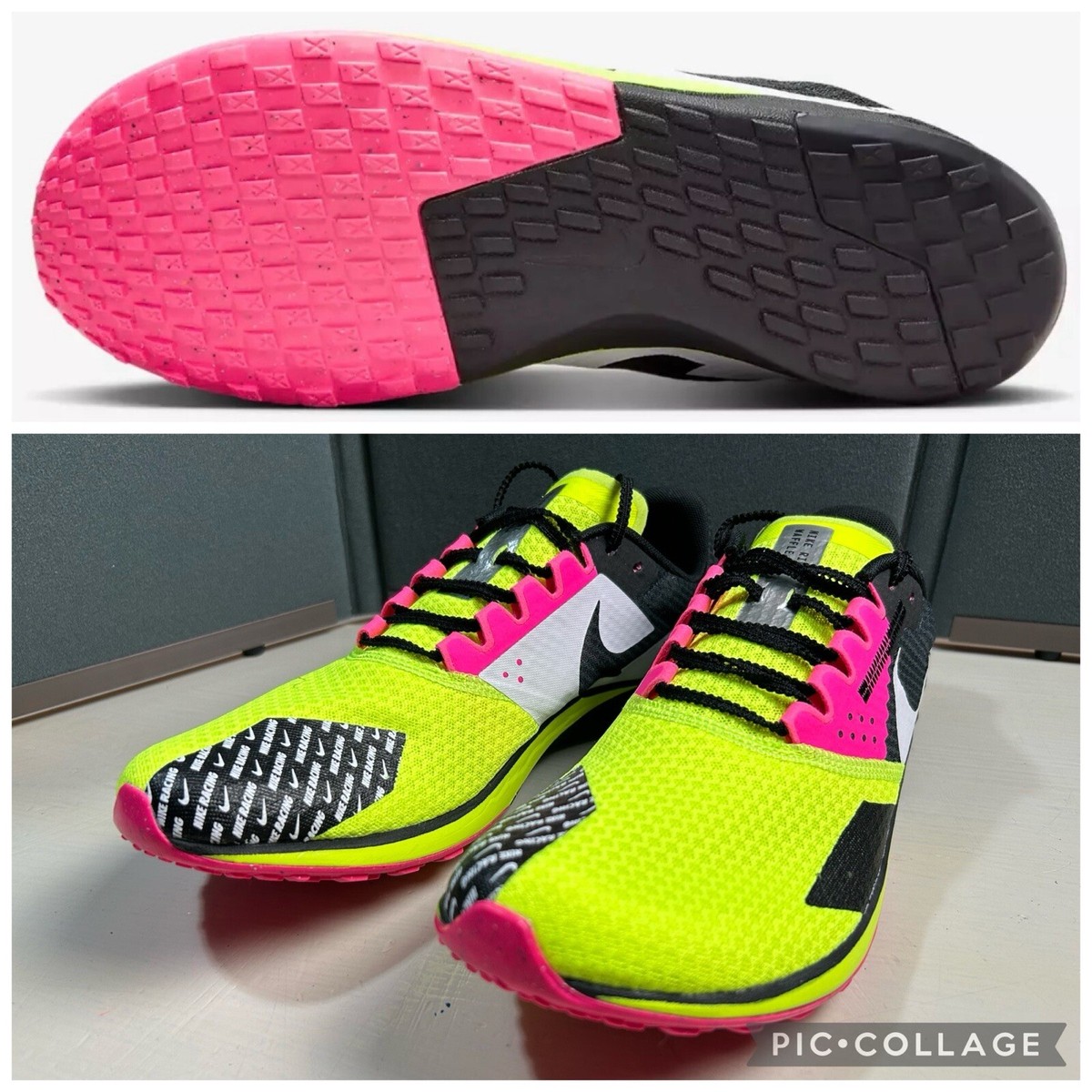 Nike Raival waffle 6 ネオンイエロー/ピンク Nike Raival waffle 6 ネオンイエロー/ピンク - メルカリ