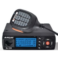 BaoJie BJ-218 25W VHF UHF 136-174 400-470MHz Ham Radio Mobile Car Walkie Talkie