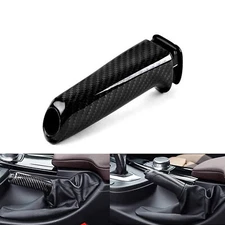 Real Carbon Fiber Parking E Brake Handle Replace Fits 06-13 E90 E92 E93 M3 335i