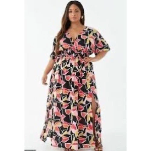 chinese dress ladies Plus Size Satin Maxi Dress main image 1