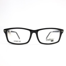 Traditions T29 COL 90 Eyeglasses Frames Black Square Full Rim 58-18-150