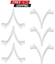 Pool Butterfly Clip V Clip Pool Attachment Clips for Swimming Pool Spa, 6 Pack