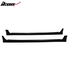 Fits 14-19 Toyota Corolla Sedan Type S Mapisa Side Skirts Extension Panel PU