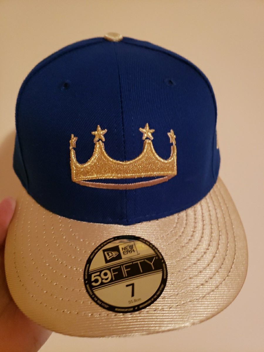 帽子 Bronze Age Crown EMB Cap Navy USA KC Royals New Era 59Fifty Gold Crown Logo Hat Size 7 MLB