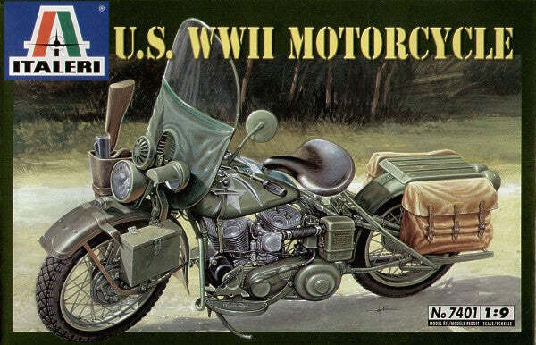1/9° wla 750 Harley Davidson Italéri 1/9° wla 750 Harley Davidson Italéri