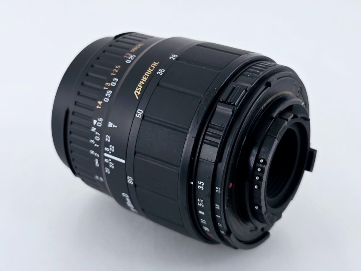 Nikon D80 Sigma 28-80mmDレンズ付き Exc+5] Sigma Zoom 28-80mm D F3.5-5.6 MACRO Zoom Lens For