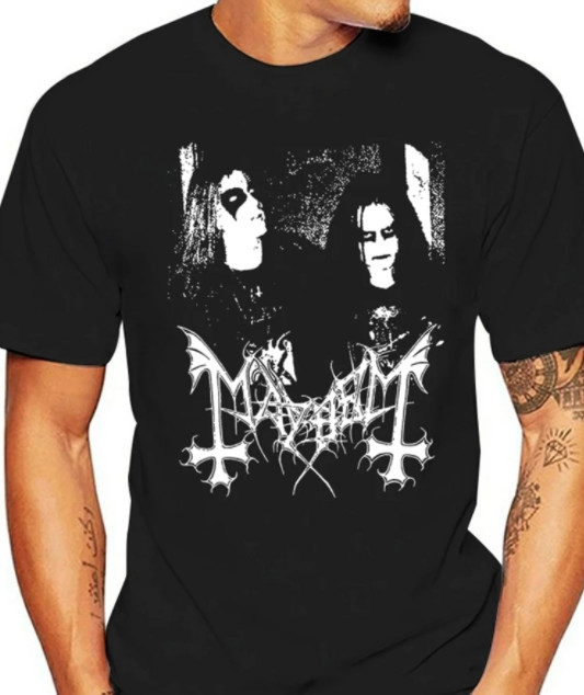 Vintage Mayhem Deathcrush Black T shirt 