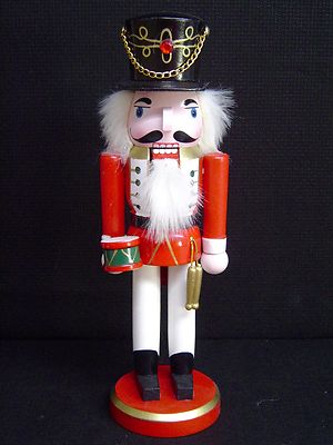 Nußknacker Nussknacker Nutcracker Trommler 26 cm groß farbig mit Trommel 30149
