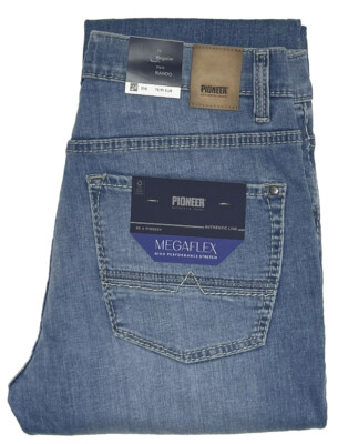 Pioneer Rando W 32 L 34 Megaflex Stretch Jeans Ocean Blue 16741.6607.6834 2.Wahl