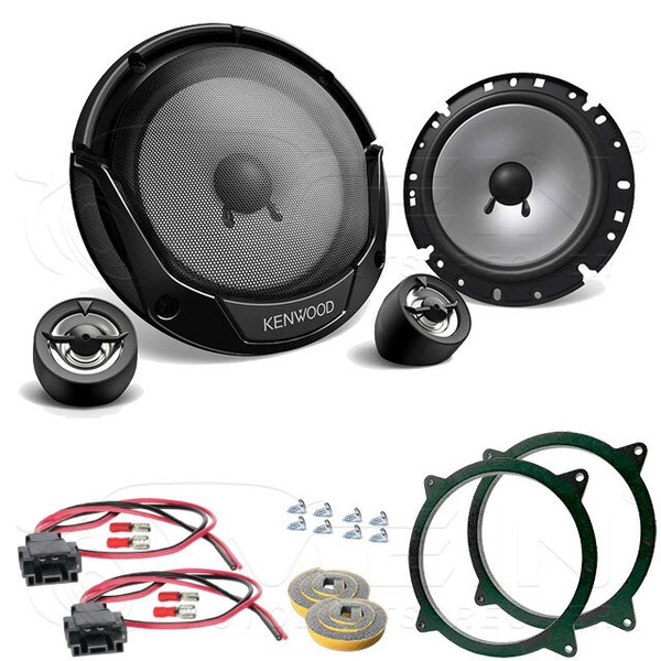 Kenwood Lautsprecher FüR Mercedes Actros MP4 Ab 2011 Front TüR 2-Wege 300W #B2P5-image