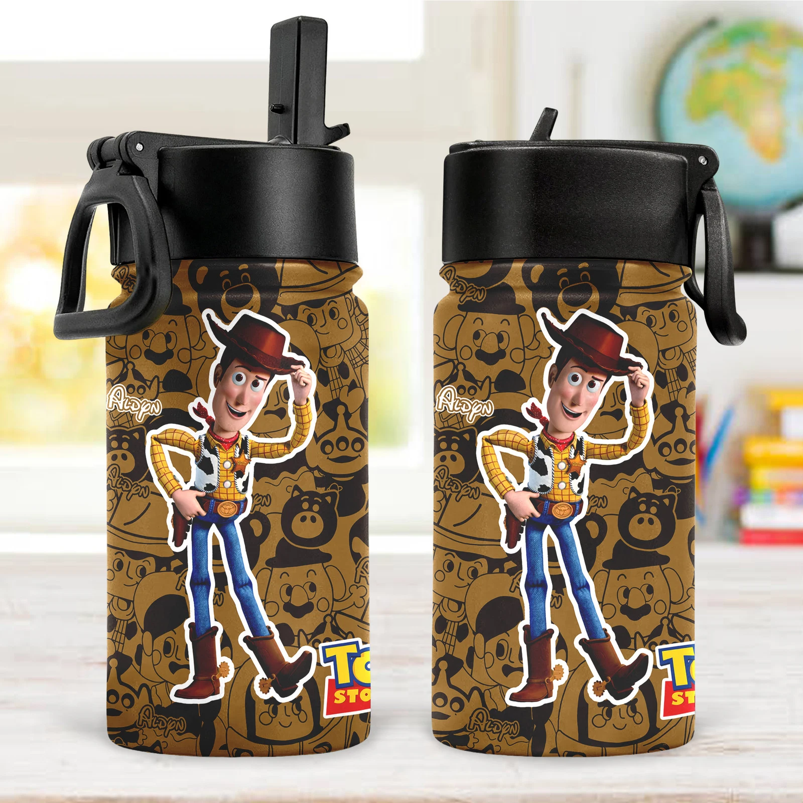 Personalized Animated Toy Characters School Bag