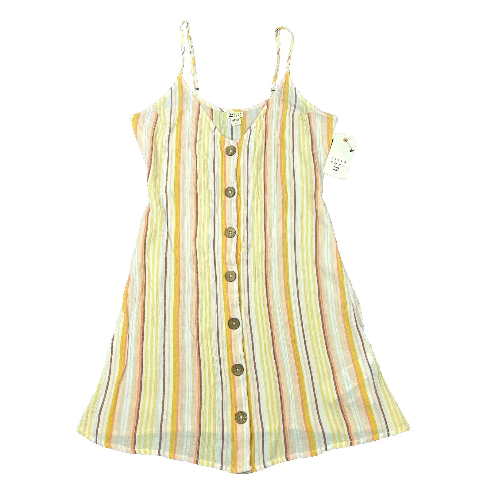 Patrón de rayas Billabong vestidos para mujeres