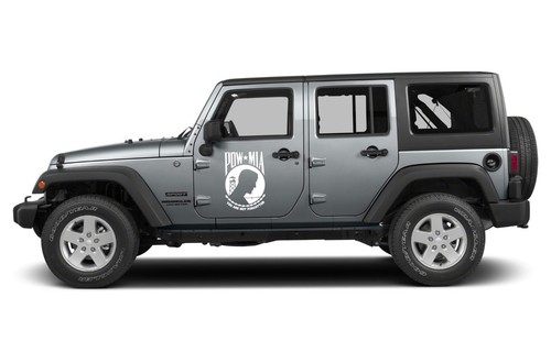 POW MIA Prisoners of War You are Not Forgotten Vinyl Decal All colors and sizes - Picture 3 of 11