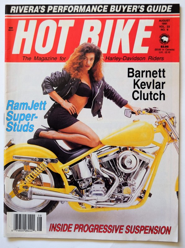 HOT BIKE MAGAZINE - AUGUST 1991