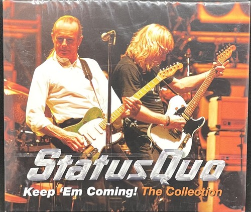 STATUS QUO - KEEP EM COMING! THE COLLECTION, DOUBLE CD ALBUM, 2017NEW / SEALED