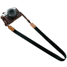 Quick-Release Adjustable Camera Neck Strap for DSLR/SLR/Mirrorless Cameras Black