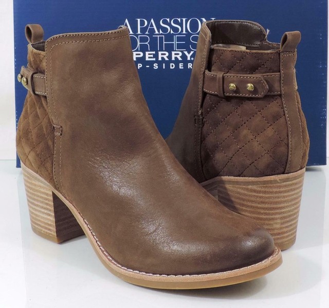 sperry top sider ankle boots