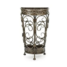 Dualplex Super Quality Umbrella Stand, Umbrella Holder Antique Look Metal Ent...