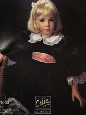 CELIA Doll Company VICTORIA Doll Ad ONLY Advertisement