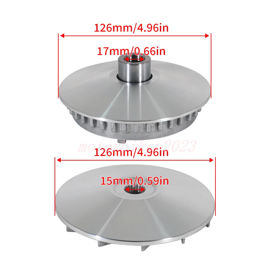 Variador de embrague primario utilitario 150 2x4 automático 2009-2019 para Arctic Cat ATV Foto 3 de 4