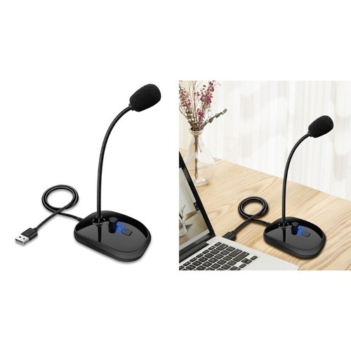 USB Wire Adjustable Microphone Gooseneck Mic Conference Condenser Microphone - Picture 2 of 8