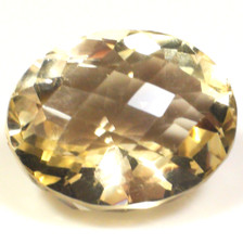 BIG 44.20 ct WITH CERTIFIKAT GENUINE TOP QUALITY OF LEMON YELLOW CITRINE.