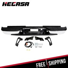 Complete - Chrome Rear Bumper For 1999-2007 Chevy Silverado Gmc Sierra 1500 2500