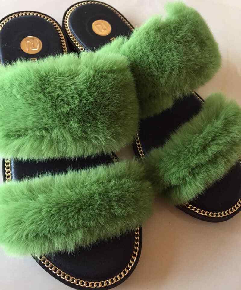 Ltd Edition RARE River Island Jewelled Diamonte Fluffy Fur