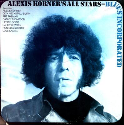 Alexis Korner's All Stars - Blues Incorporated US LP 1974 (VG+/VG) .