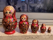 Poupées russes- bois - Vintage