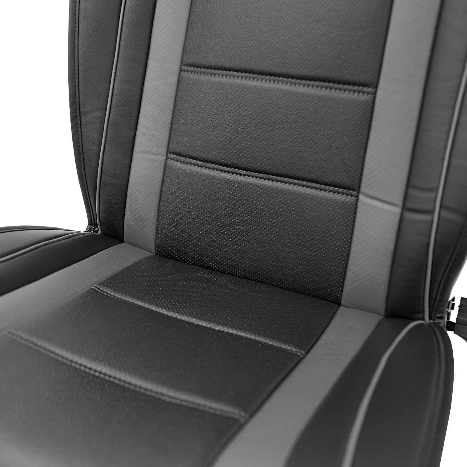 Futuristic Leather Car Seat Cushions Fit For Car Truck SUV Van Front