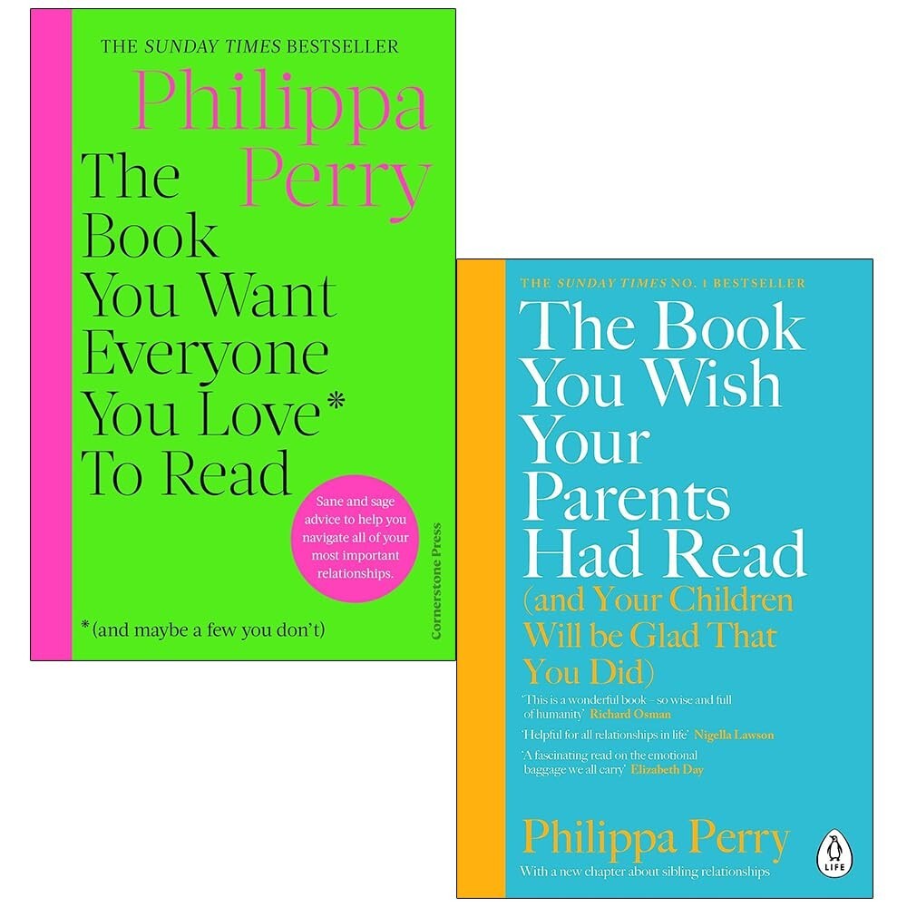 Philippa Perry Collection 2 Books Set Wish Your Parents Had Read,Everyone You Lo