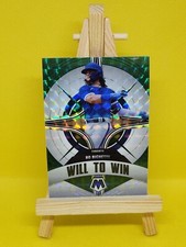 BO BICHETTE 2022 Panini Mosaic Baseball WILL TO WIN GREEN MOSAIC Insert # WW-4