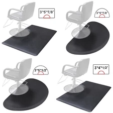 New Pro Barber Chair Floor Standing Anti-Fatigue Mat Beauty Salon Pad 1/2",7/8" 