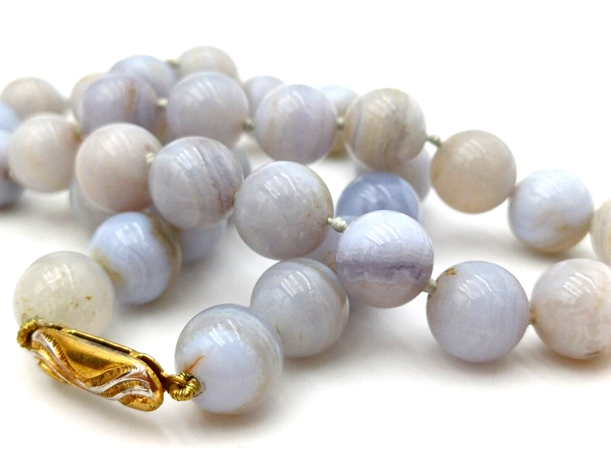 Collana Lunga In Agata Indiana E Agata Mista | Gioiello Artigianale In Pietra Naturale, Non Placcato, Look Bohémien