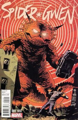 Spider-Gwen #1 Francesco Francavilla Kirby Monster Variant comic