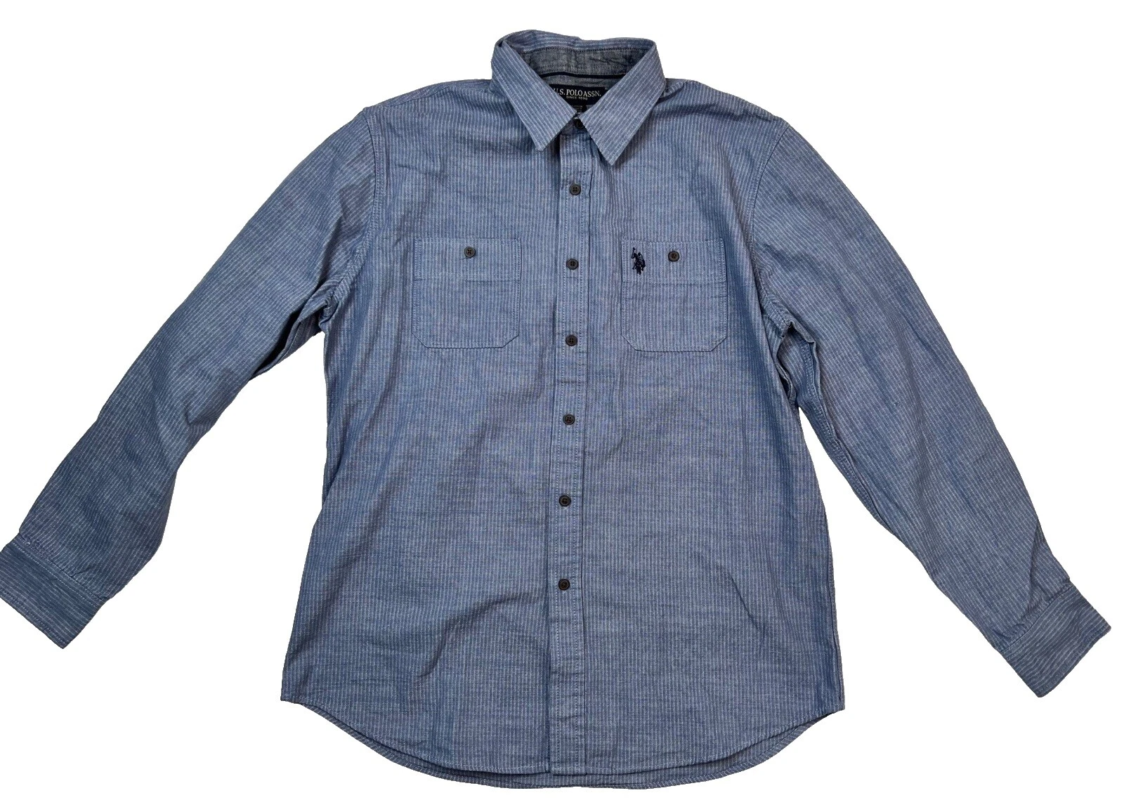 Polo Assn. de EE. UU. Camisas informales a rayas con botones