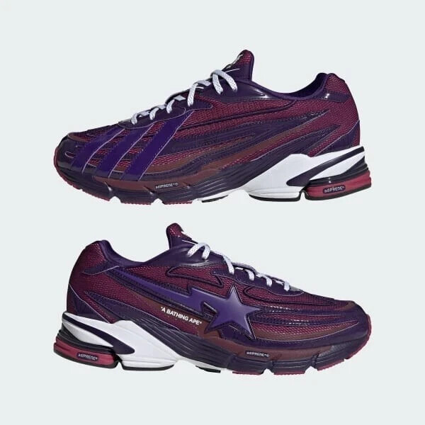 A BATHING APE®︎ x adidas Originals Orketro Dark Purple Black
