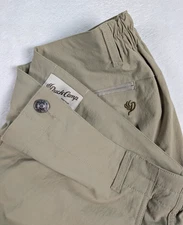 Duck Camp Tracker Pant Mens XL Beige Performance Nylon Outdoor Hunting