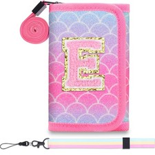 Luchike kids wallet Girls with Coin Pocket - Toddler 9.5 5IN, Mermaid