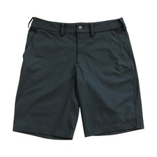 Lululemon Commission Shorts Mens 32 Gray 10" Stretch Flat Front Chino Golf ABC