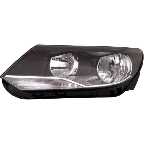 Halogen Scheinwerfer Frontscheinwerfer Links H7 Schwarz FüR VW Tiguan-image