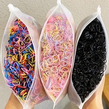 1000pcs/Pack Girls Colorful Small Disposable Rubber Bands Gum For Ponytail Hold