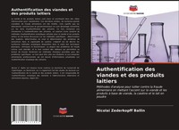 Authentification Des Viandes Et Des Produits Laitiers Nicolai Zederkopff Ballin