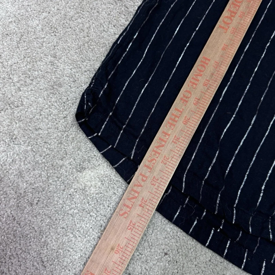 Camisa de dormir Victoria’s Secret ROSA negra manga larga abotonada para mujer pequeña Foto 4 de 4