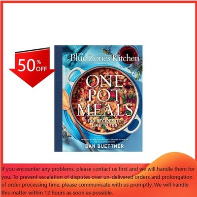 The Blue Zones Kitchen One Pot Meals - by  Dan Buettner (Hardcover)