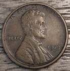 1919 S Lincoln Wheat Cent - AU