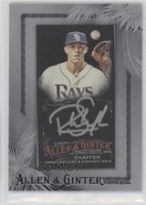 2016 Topps Allen & Ginter X Framed Mini Auto Richie Shaffer #AGA-RS Auto 2x0